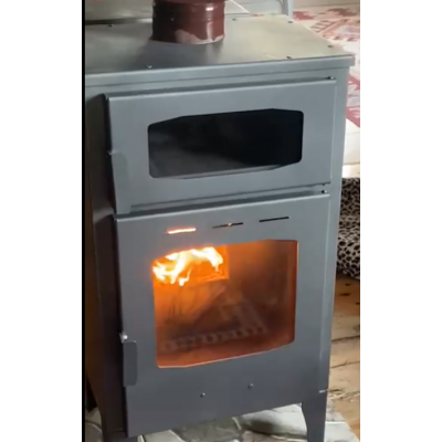 pellet stove with cooker…