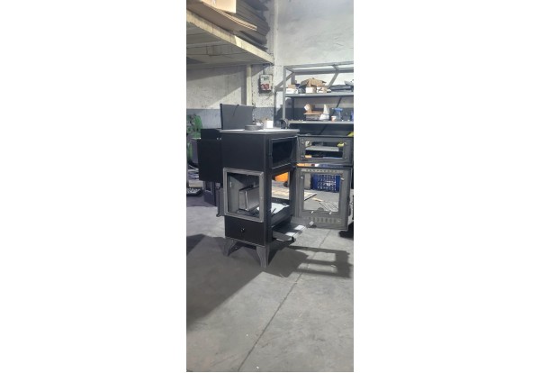 Fırınlı hibrit pelet soba şömine tip &hellip;