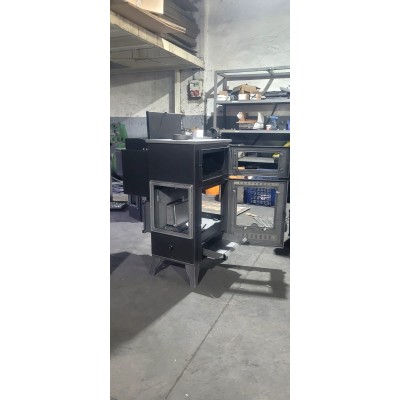 Fırınlı hibrit pelet soba şömine tip Fırınlı hibrit pelet soba şömine tip