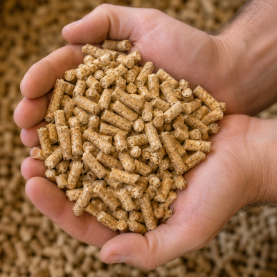 %100 6mm Çam Peleti 50 Adet 20kg lık çuval