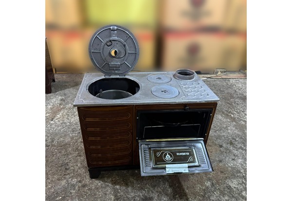 Kahverengi Uyuyan Kovalı Kuzine Soba Odun Kömür Uyumlu 30 Kg Set&hellip;